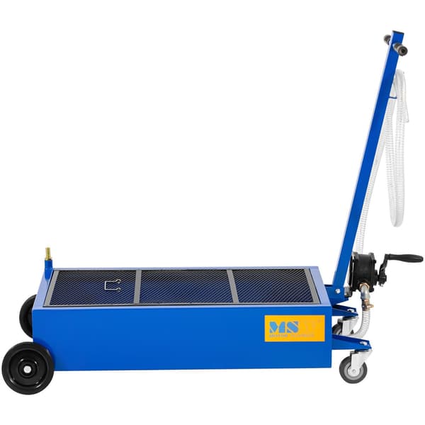 Avloppsvagn för oljebyte med handpump 20l/min 75 l