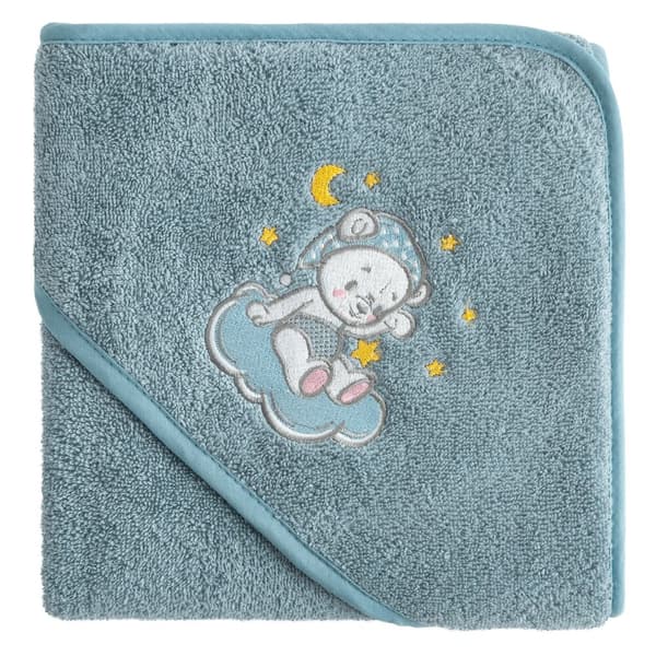 BABY75 pyyhe 100x100 cm sininen