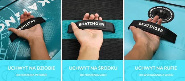 SKATINGER Octopus SUP-bräda 335x86x15 cm allround