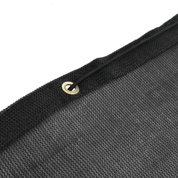 vidaXL transportnet, HDPE, 2 x 3,5 m, sort