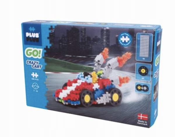 Mini byggeklodsmix, 240 dele, Racermodel