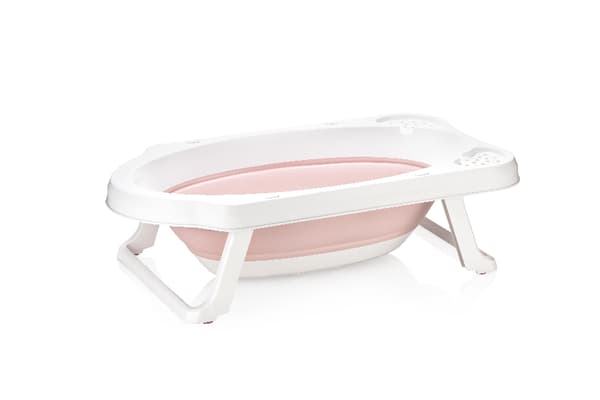 KEEEPER Maja Foldbart Babybadekar Nordic Pink