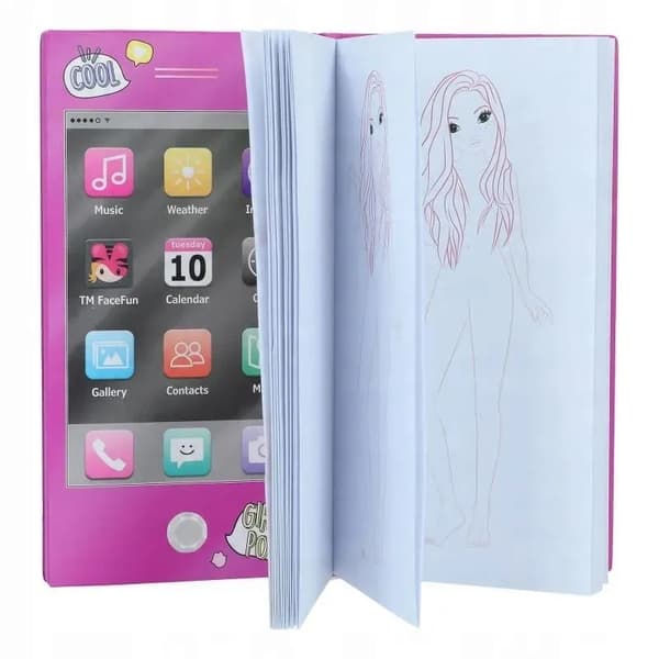 MINI MALEBOG TELEFON TOPMODEL