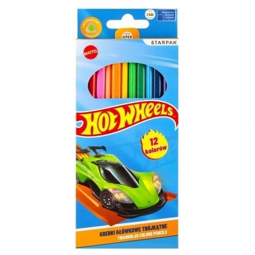 Hot Wheels 12 värikynää
