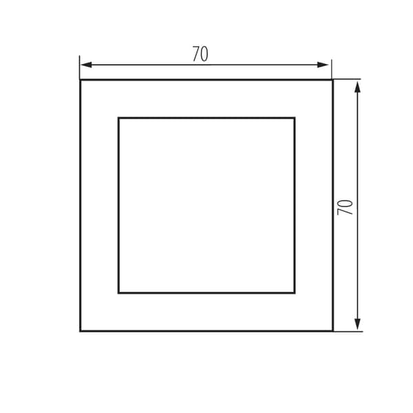 Mini-installationshus IP40 Vit BIURO KANLUX 25347