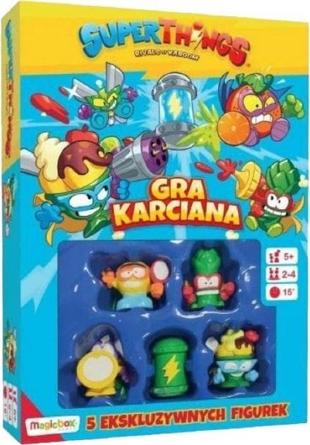 Superthings-korttipeli, 5 hahmoa