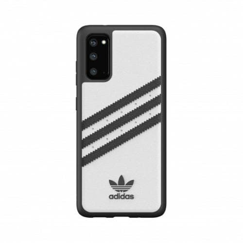 Adidas cover til Galaxy S20 i hvid og sort