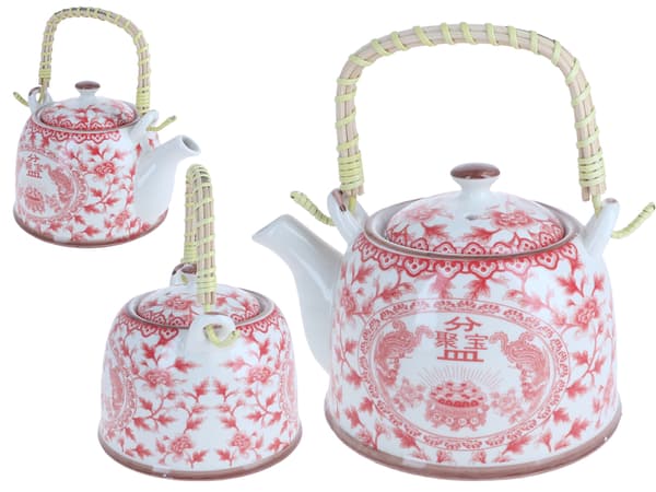 Keramisk elkedel med infuser