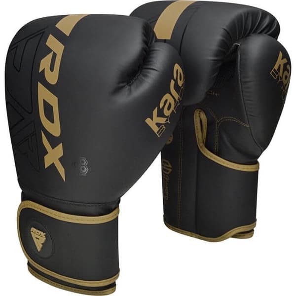 RDX F6 Boksehandsker Sort/Guld 8OZ