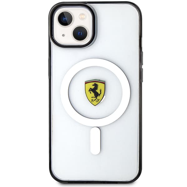 Ferrari Outline Magsafe-etui til iPhone 14 Plus, klart