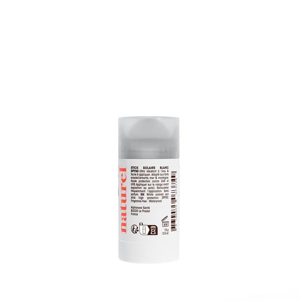 Alphanova SUN Stick solcreme, SPF50+, hvid, 12 g
