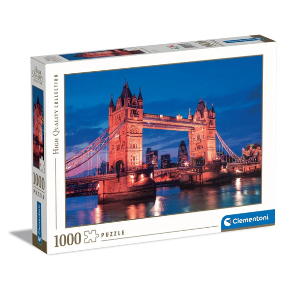 1000-palainen palapeli: Tower Bridge yöllä