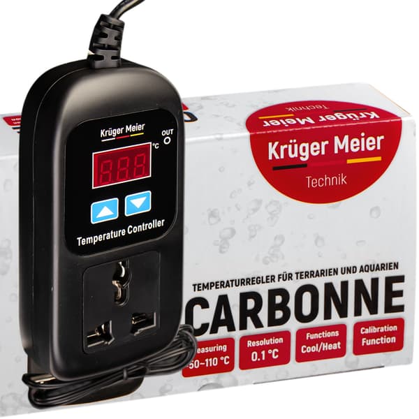 Kruger Meier Carbonne - elektronisk termostat