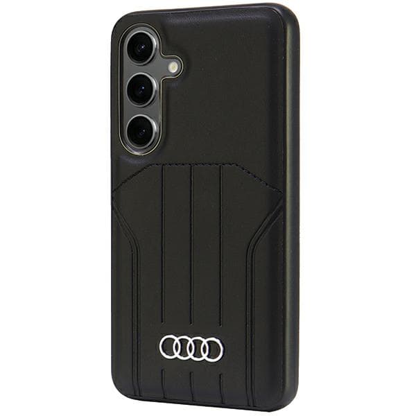Audi MagSafe-etui i kunstlæder til Galaxy S24, sort