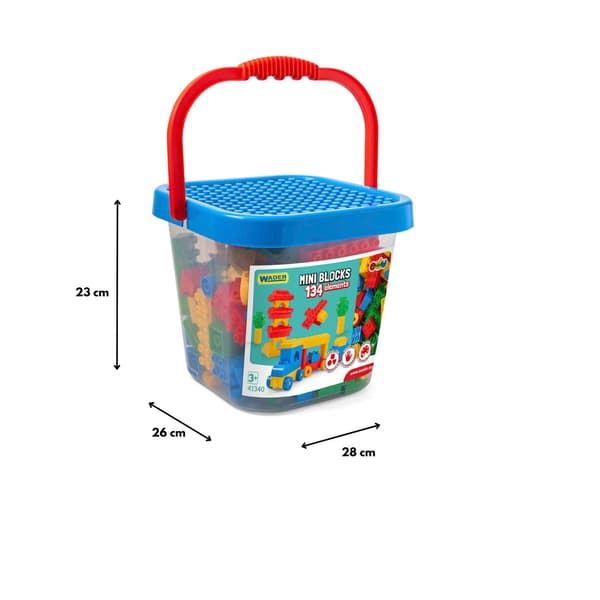 Mini Blocks Big Bucket 41340