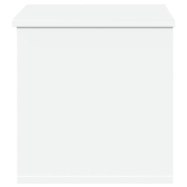 vidaXL Bröstlåda, Vit, 60x35x35 cm, Träbaserat material