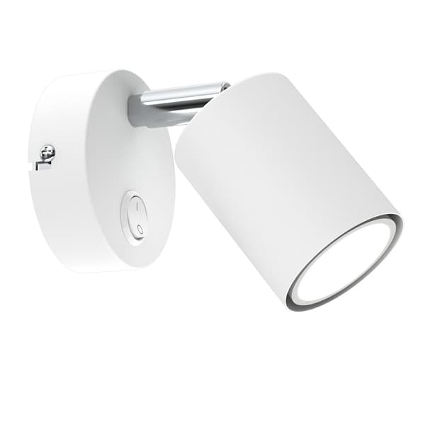 Vägglampa FUN Vit 1xGU10
