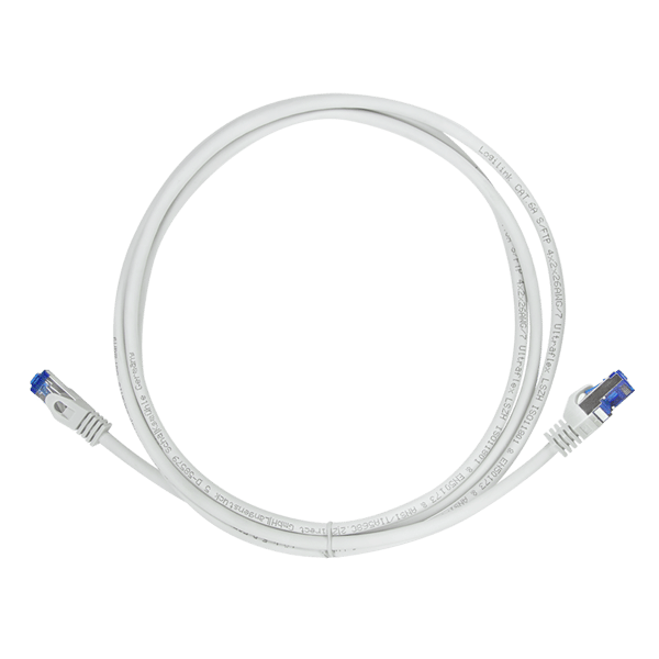 LogiLink Ultraflex Cat.6A S/FTP-patchkabel 0,5 m grå 10 Gb-certifierad