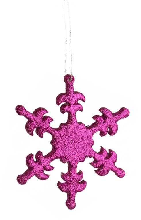 Snefnug, glittervedhæng, HZ-34856Q