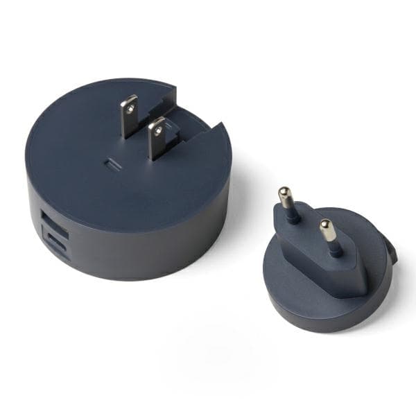 Lexon Poweron 30W USB-C/USB-A vægoplader, mørkeblå
