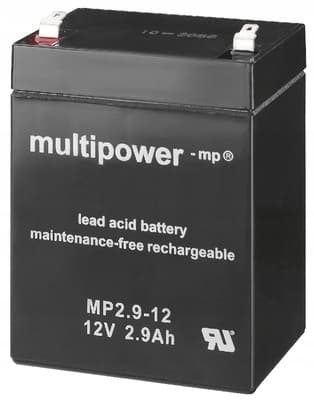 Monacor TXA-815ACCU - 12V gelbatteri