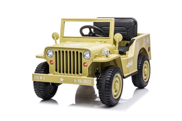 Batteridriven bil JH-103 Khaki 4x4