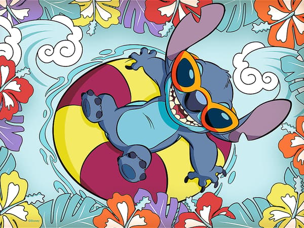Trefl Puzzle Lilo & Stitch 30 palaa Sitch lomalla -palapeli 3+
