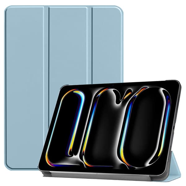 Fodral för iPad Pro 11" M5 2025 / M4 2024 (6:e/5:e generationen), Smartcase, blå