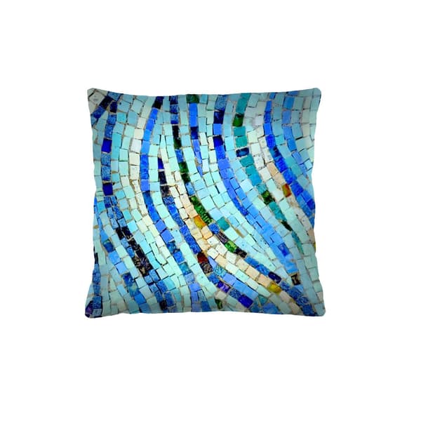 Havepude 50x50 cm Mosaik