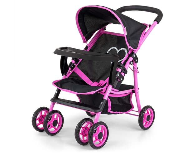 MILLY MALLY 5520 Kate Prestige Sort Dukkevogn