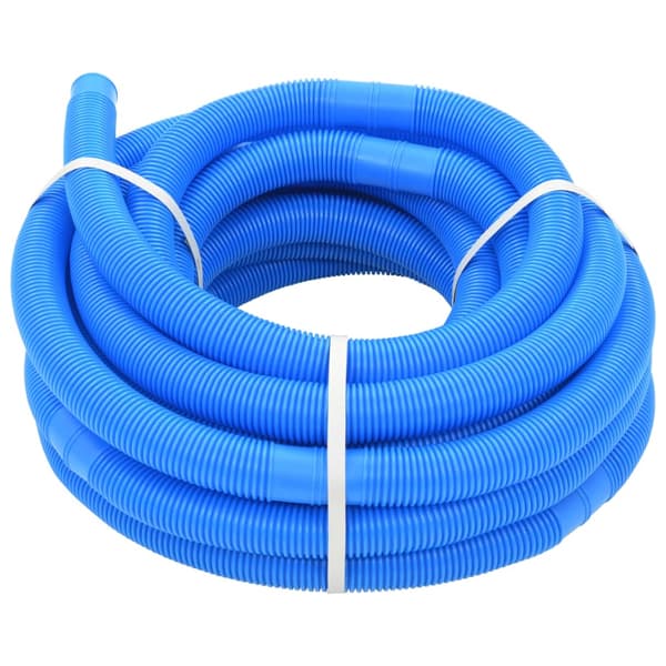 vidaXL poolslange, blå, 32 mm, 15,4 m