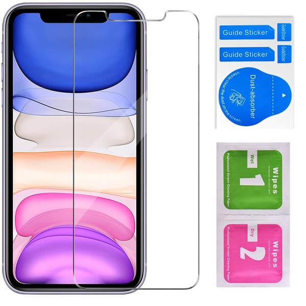 Etui til IPHONE 11 MAGMAT MAGSAFE BAGSIDER BLÅ + GLAS