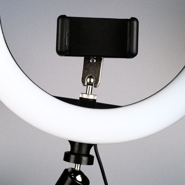 SUPRIMO DLS bordstativ arm ringlampe