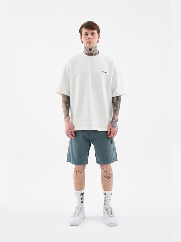 MyStars Washing Basic 31 Blå Herrjeansshorts
