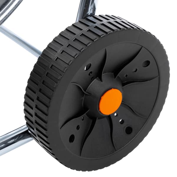 vidaXL Slangrullevagn 80 m, 3/4", stål