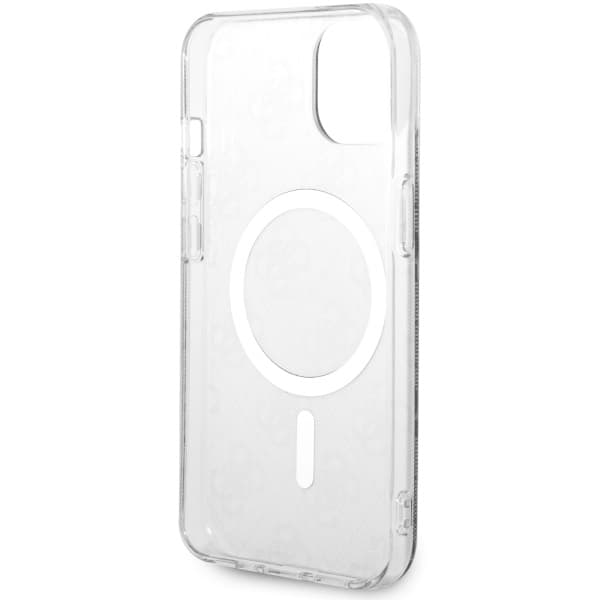 Guess IML 4G MagSafe-etui til iPhone 14, sort