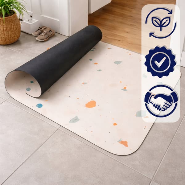 [förpackning] Halkfri gummimatta 60x90cm D28869