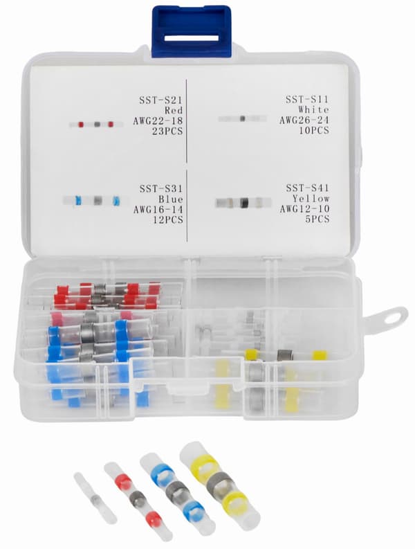 Krympslang med tenn 50 st KD10489