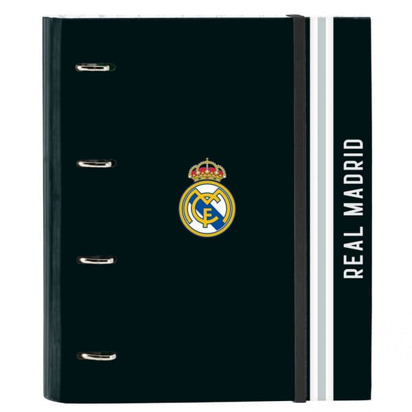 Real Madrid A4-rengaskansio 512454666 musta