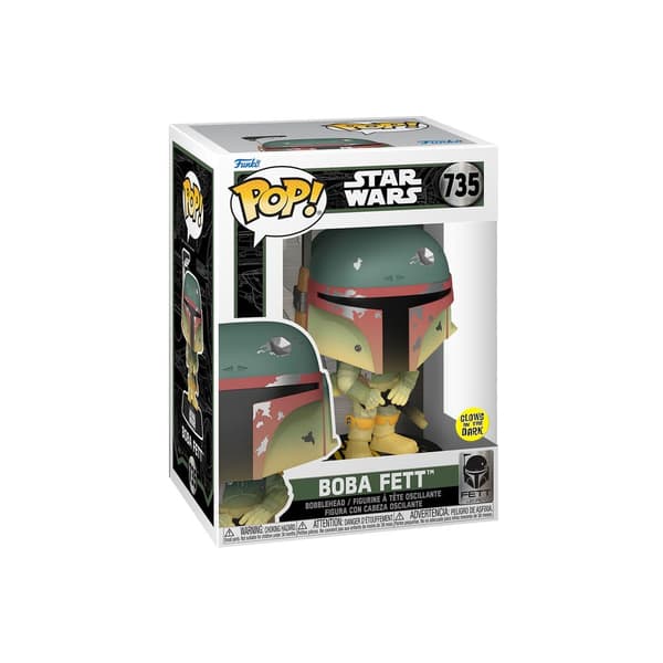 Funko POP Star Wars 735 Boba Fett glow samlarfigur