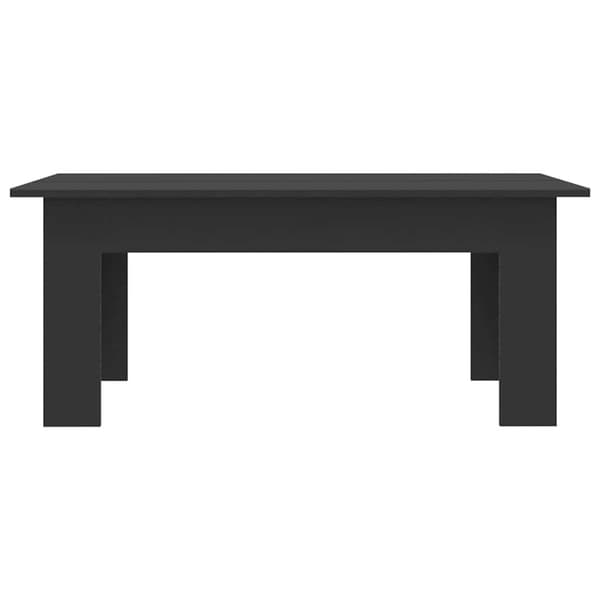 vidaXL sofabord, sort, 100x60x42cm, spånplade