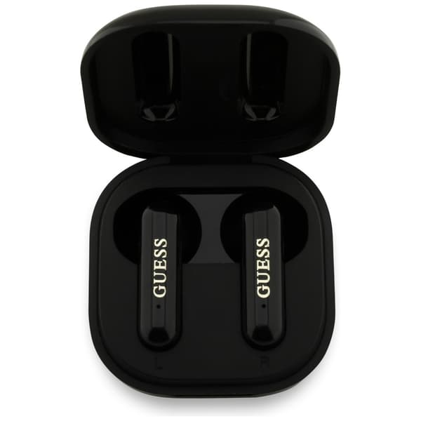 TWS Guess 4G Metal Logo hovedtelefoner sorte