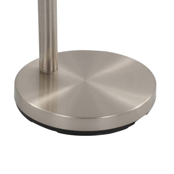 vidaXL gulvlampe, 200 cm, 5 x E14, sølv