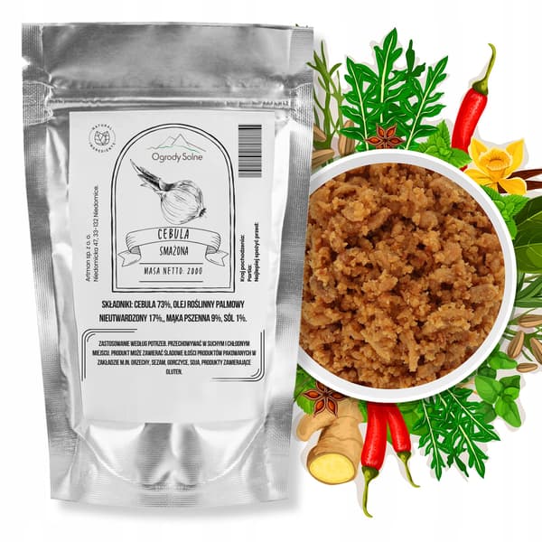 KRYDDA stekt lök - 200g