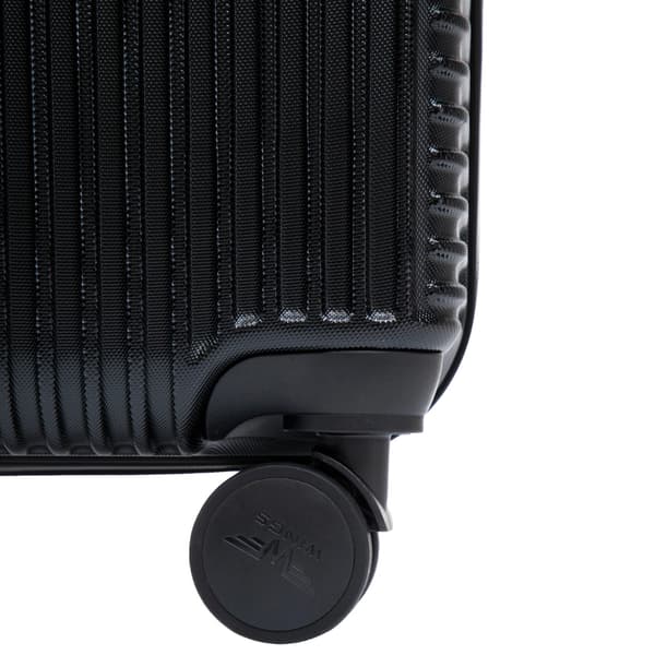Sæt med 3 WINGS PC ECO SORTE kufferter
