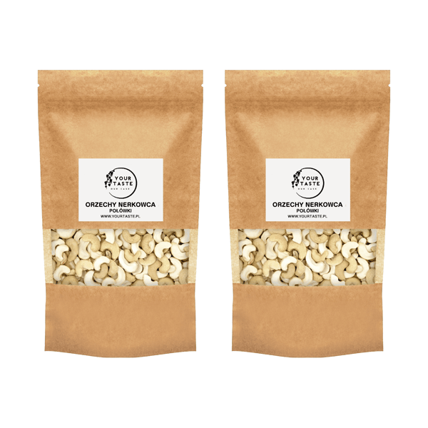 Halvade cashewnötter 1 kg