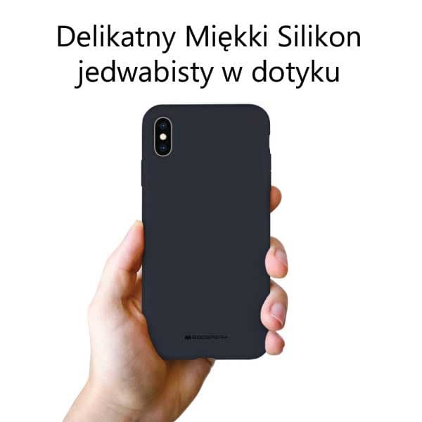 Mercury Silikone Etui til iPhone 13 Pro, Marineblå