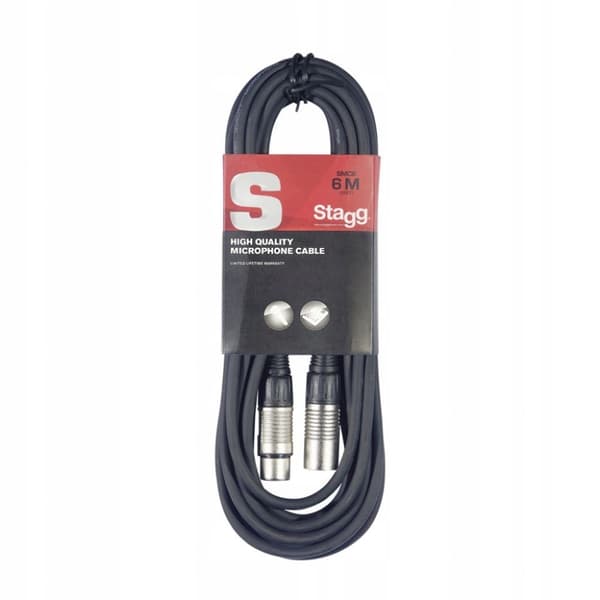 Stagg SMC 6 - 6m mikrofonkabel
