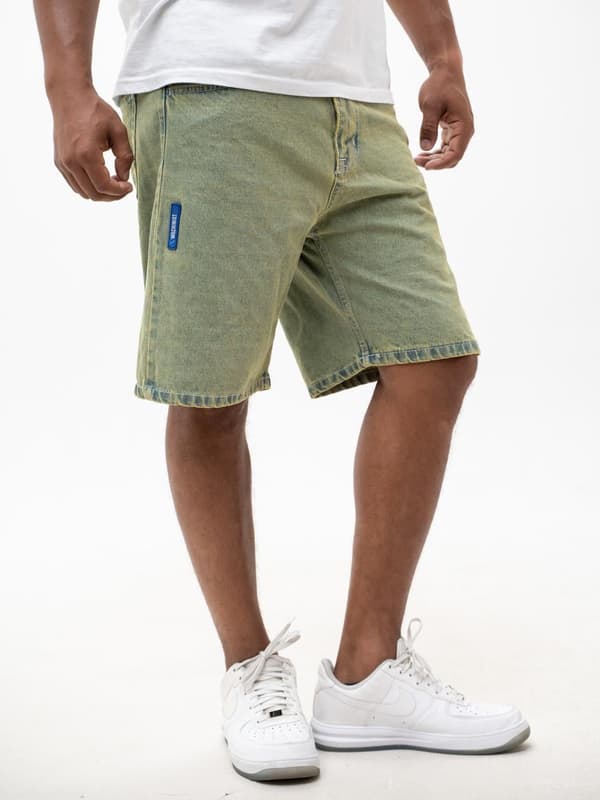 Herr Gröna MyStars Blå Basic Jeansshorts 30