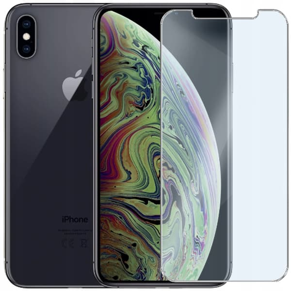 3x Härdat glas för Apple iPhone Xs Max Glas 9H | 3-pack